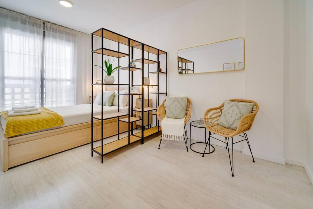 Sophisticated Studio In The Center Of マラガ エクステリア 写真